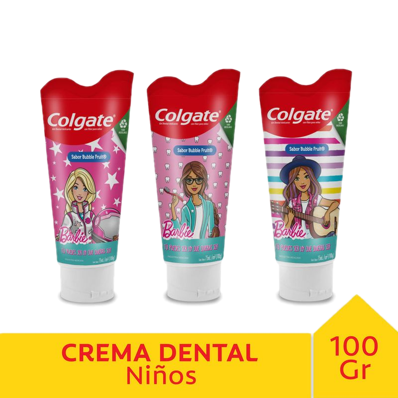 Crema Dental Colgate Junior Barbie 90 G