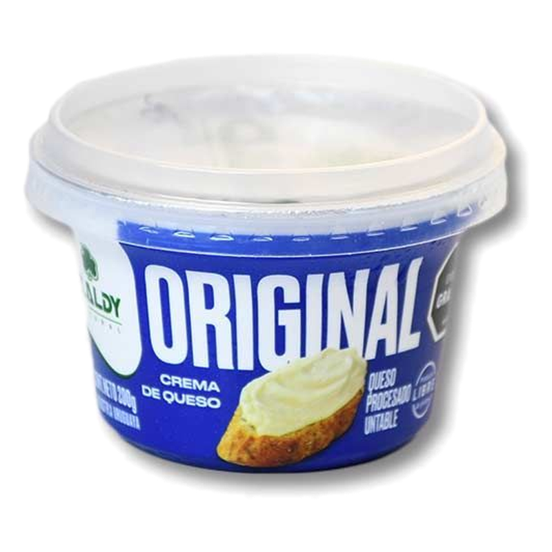 Crema De Queso Sabor Natural Claldy 200 G