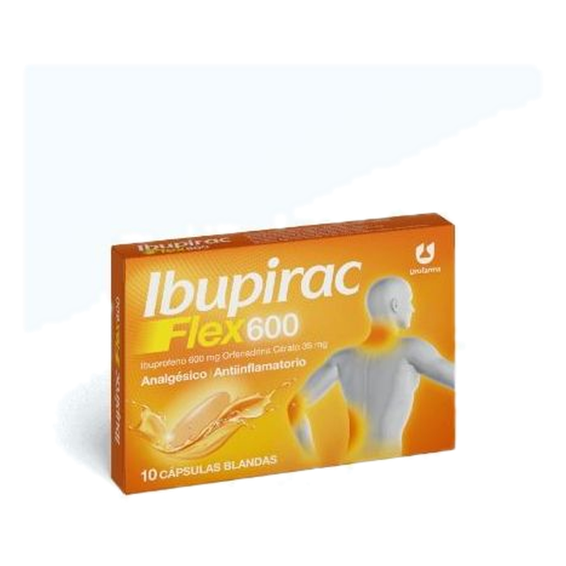 Ibupirac Flex 600 Mg X 10 Cápsulas