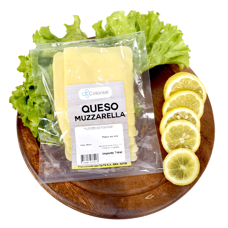 Queso Muzzarella Colonial Al Vacío