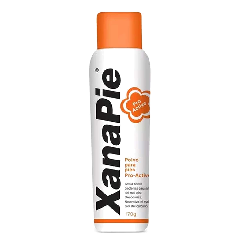 Talco Xanapie Proactive 170 G +talquera 60 G