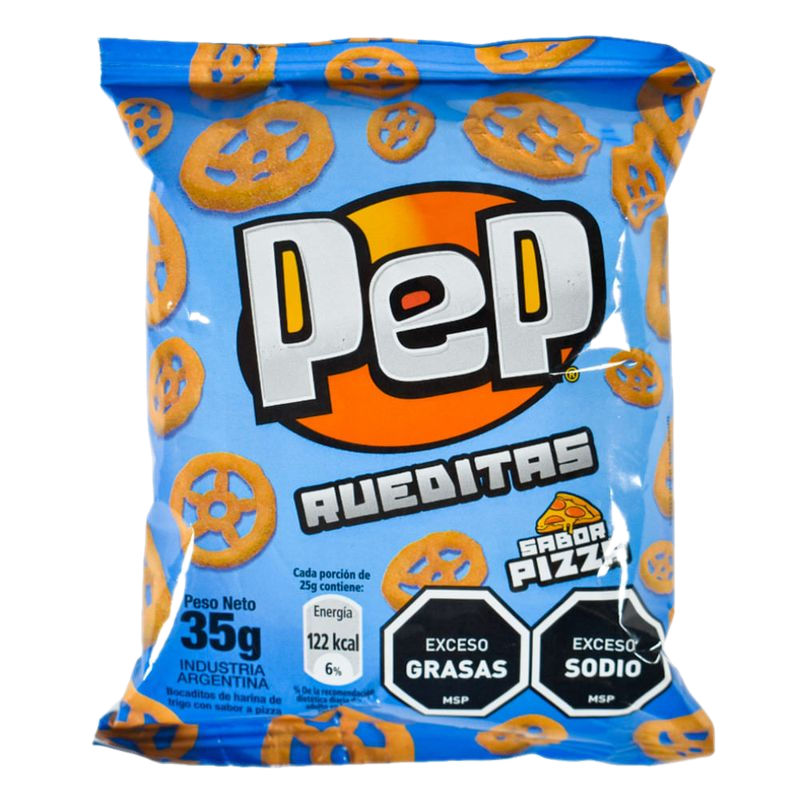Pep Rueditas Sabor Pizza 35 G