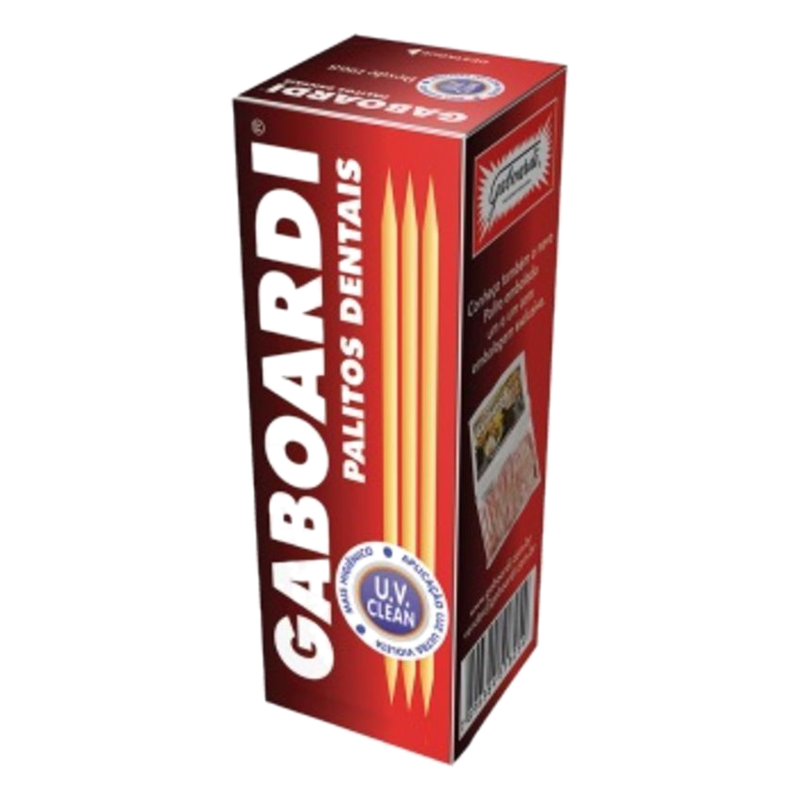 Palillos Para Dientes Gaboardi Caja 200 Unidades