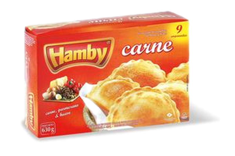 Empanadas X 9 De Carne, Parmesano Y Huevo Hamby 630 G