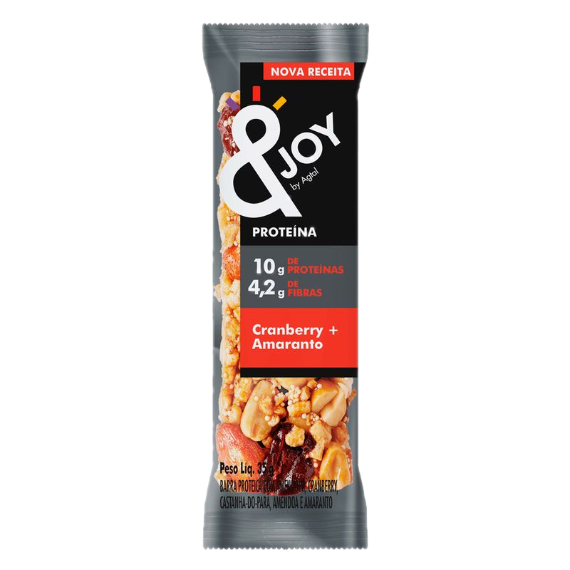 Barras Cereal Proteins & Joy Cranberry/amaranto 35 G