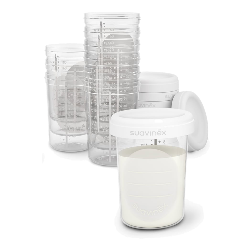 Vasos De Almacenaje Suavinex 10 Unidades 200 Ml