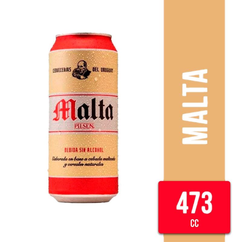 Malta Pilsen Lata 473 Ml