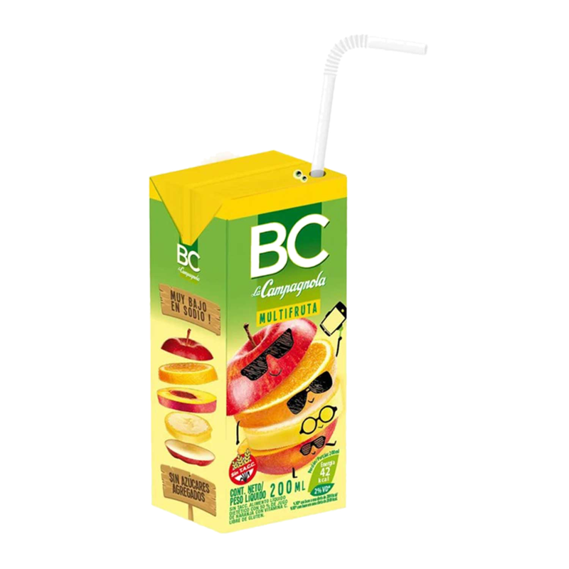 Jugo Bc Multifruta 200cc