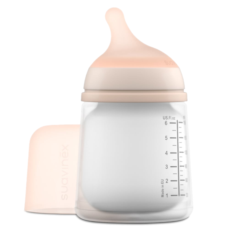 Mamadera Suavinex Zero Zero Silicona +0 Meses 180 Ml