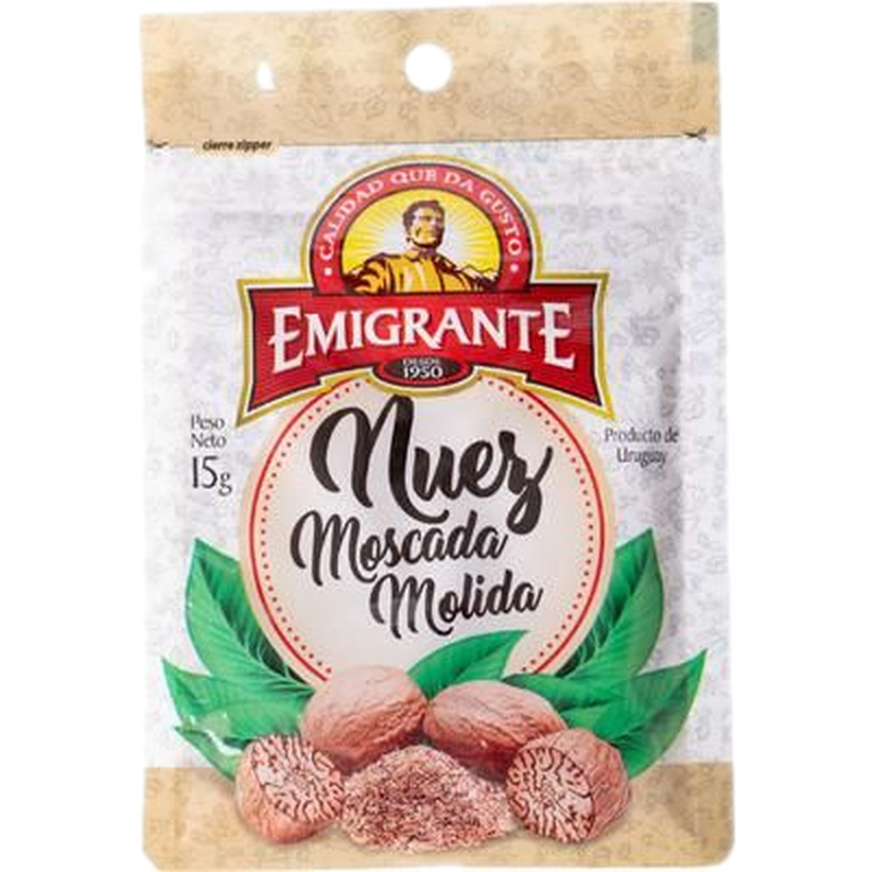 Nuez Moscada Emigrante Molida 15 G