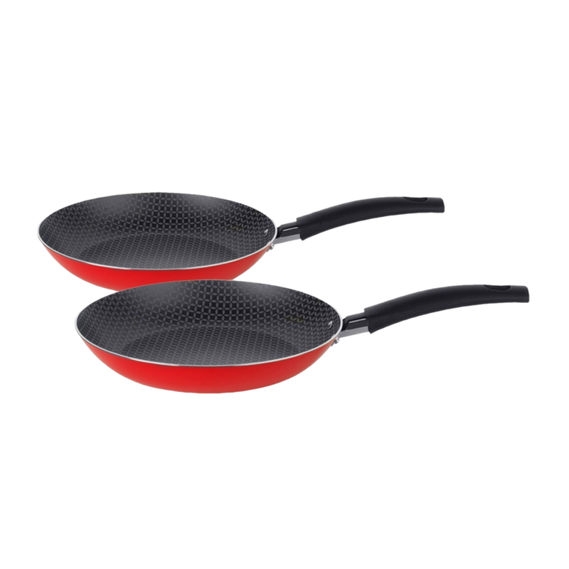 Sartenes Multiflon 80054v2 Colores Surtidos 20/24 Set 2 Pzs