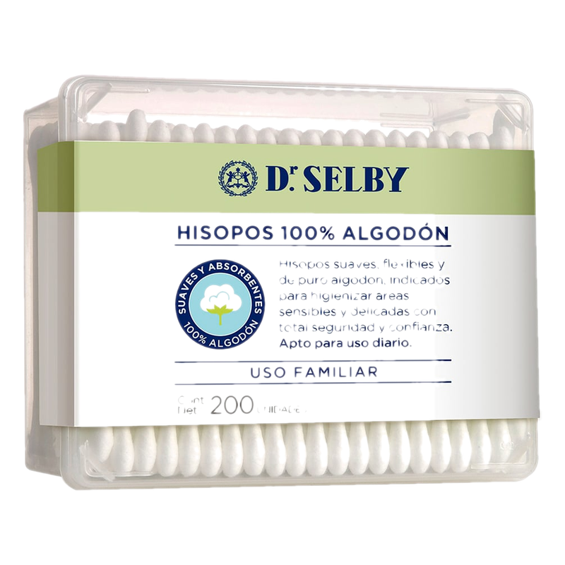 Dr Selby Septona Cotonetes 200 Unidades