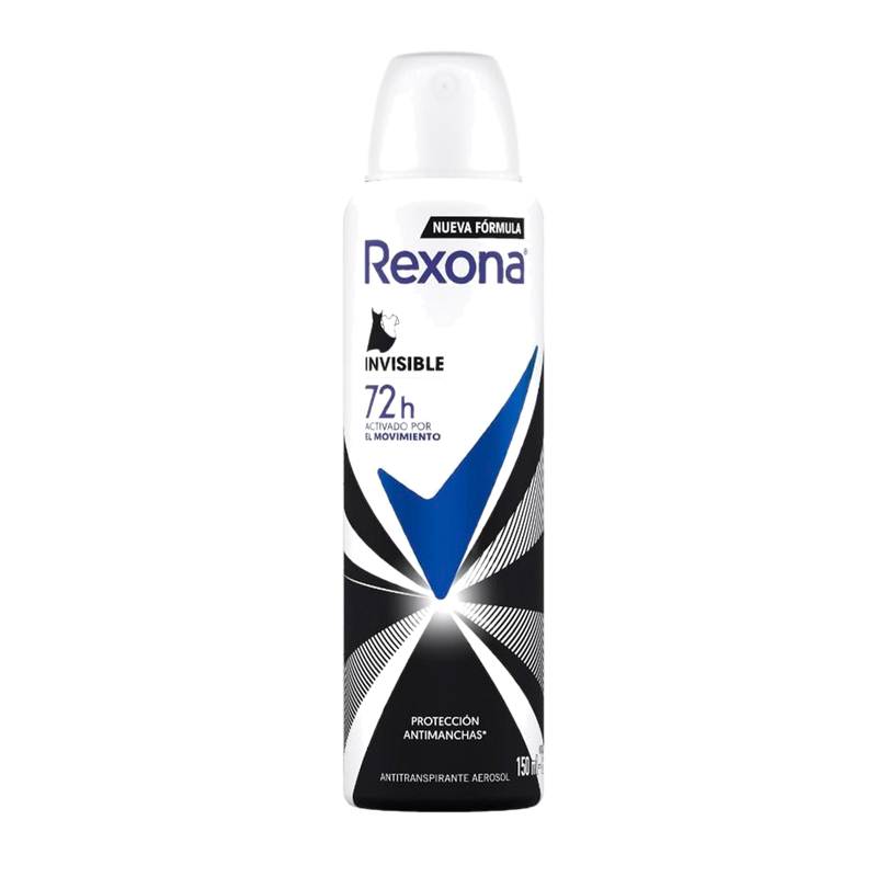 Desodorante Rexona Aerosol Woman Invisible 150 Ml