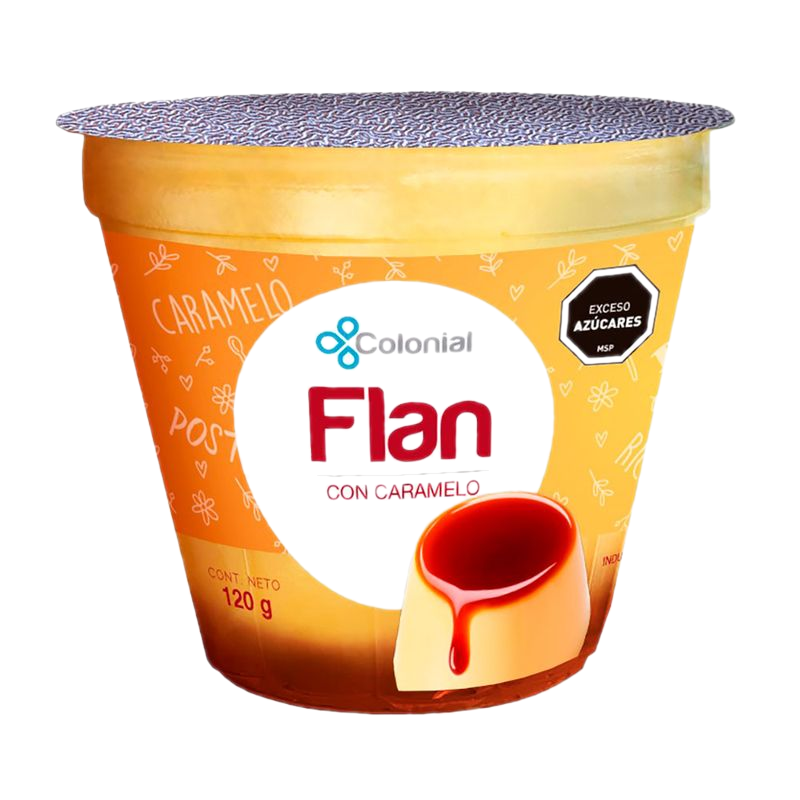 Flan Vainilla Colonial 120 G