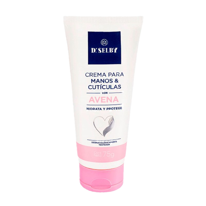 Crema Para Manos Y Cutículas Dr. Selby Avena 75 Ml