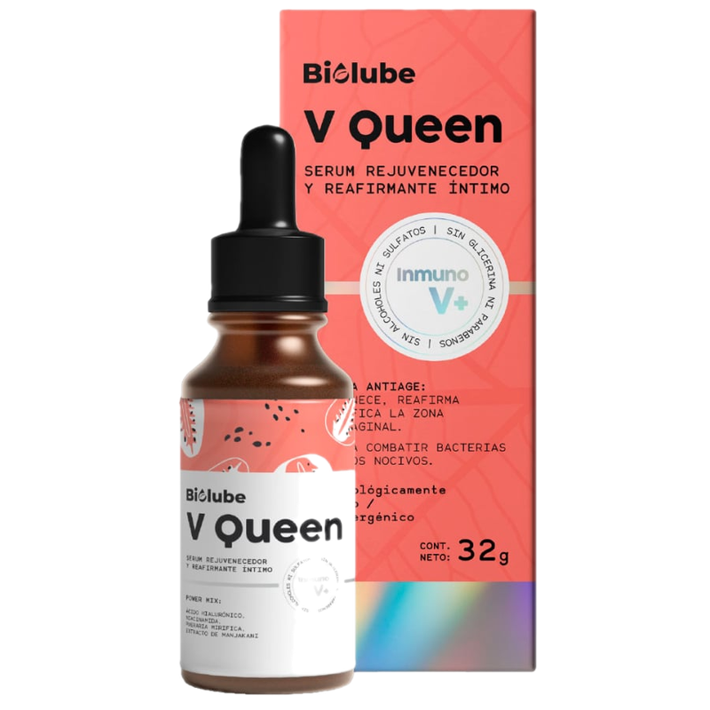 Sérum Íntimo Biolube Rejuvenecedor Y Reafirmante V Queen 32 G