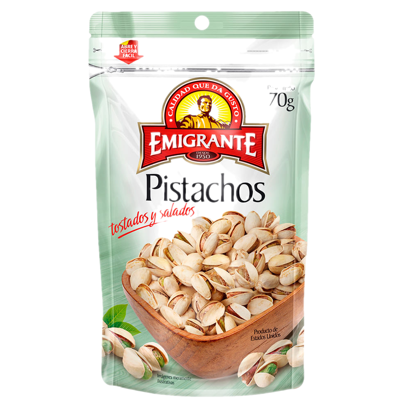 Pistacho Emigrante 70 G