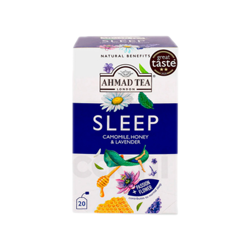 Infusión Ahmad Tea Benefits Sleep 20 Sobres