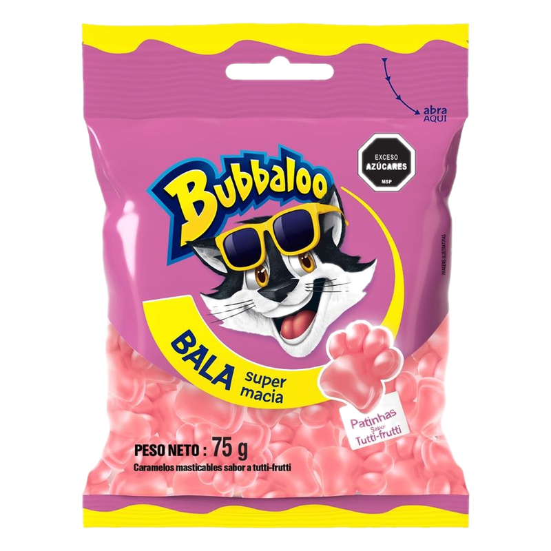 Gomitas Bubbaloo Tutti Frutti 75 G