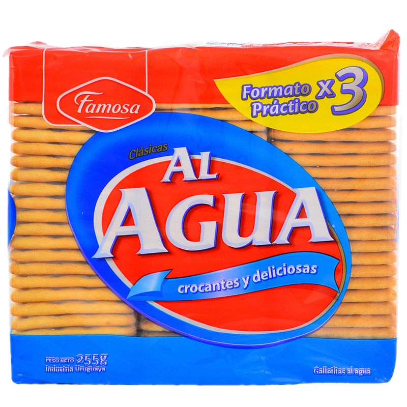 Galleta Al Agua Desayuno Famosa 255 G