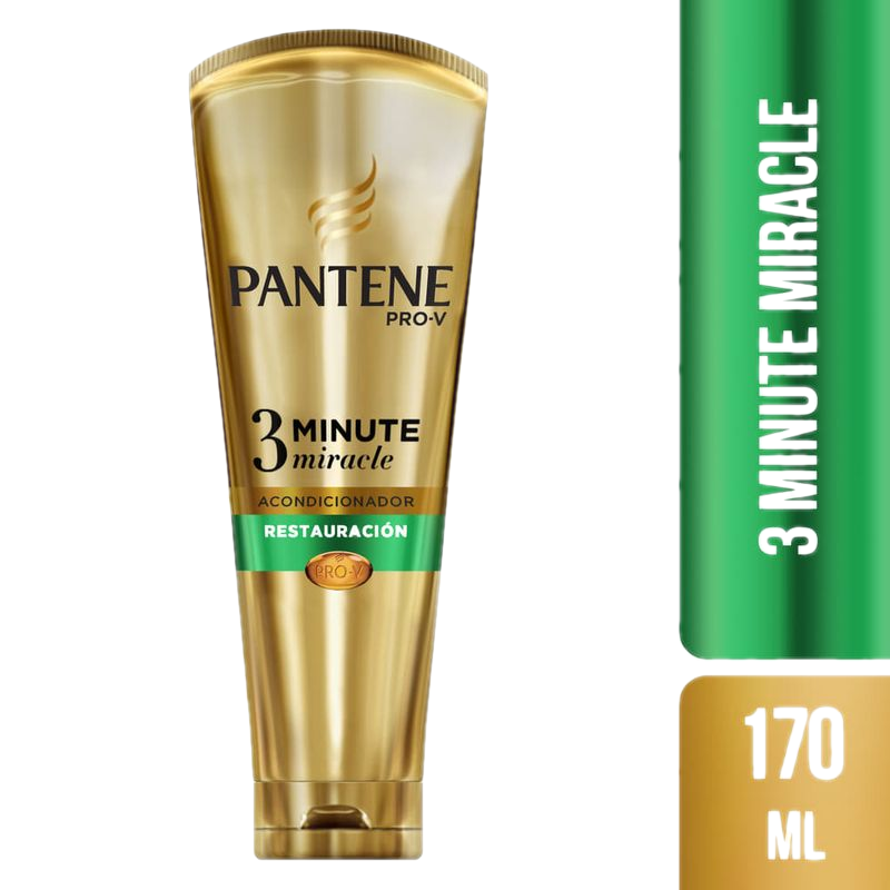 Acondicionador Pantene Intenso 3 Minutos Restauración 170 Ml