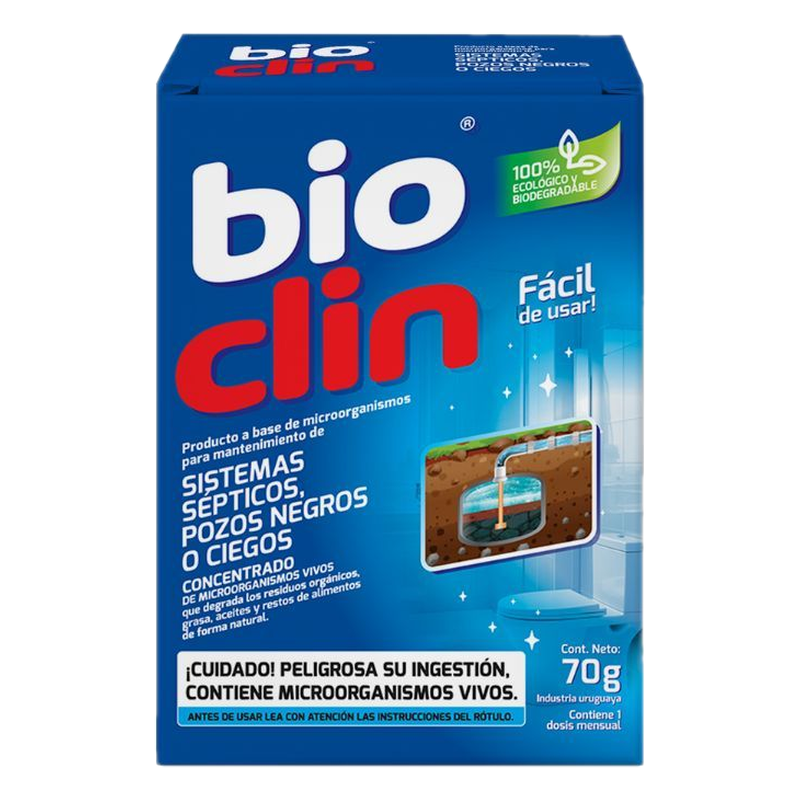 Bioclin Limpia Pozos Negros 70 G