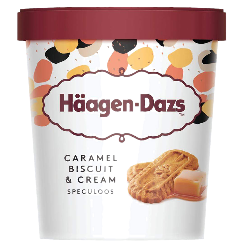 Helado Caramel Biscuit Häagen-dazs 473 Ml