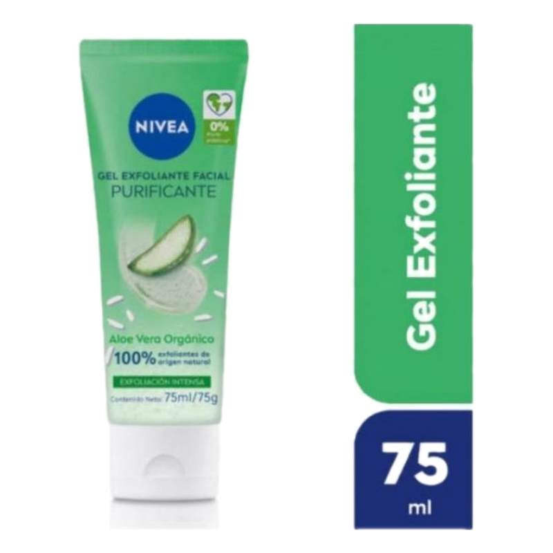Gel Nivea Exfoliante Facial Purificador 75 Ml