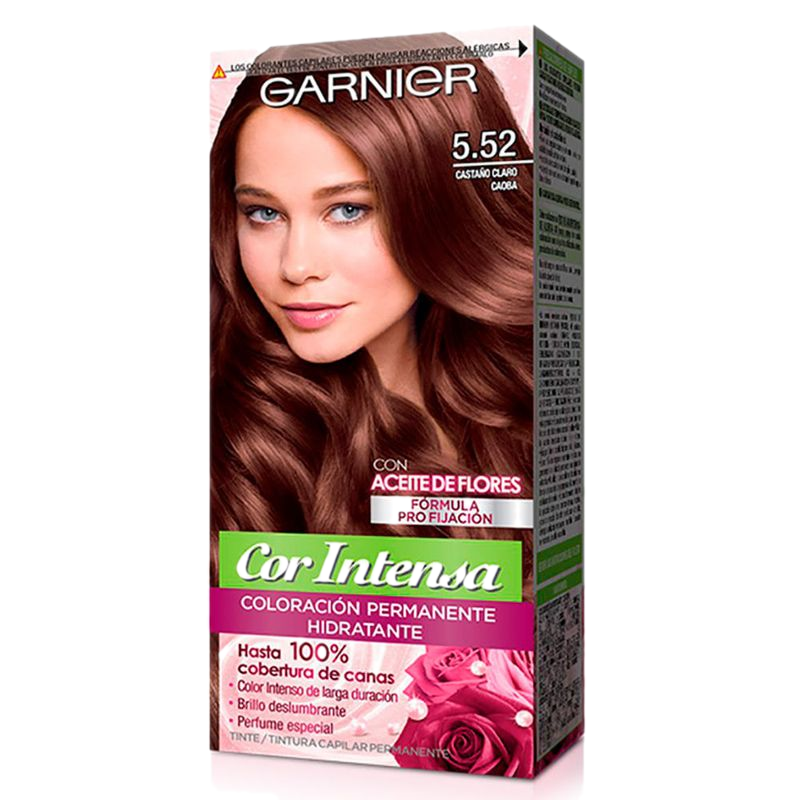 Coloración Nutrisse Cor Intense 5.52 Castaño Claro Caoba
