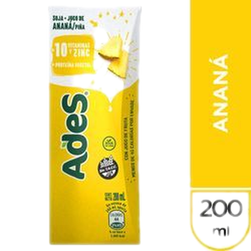 Jugo Ades Anana 250 Ml.