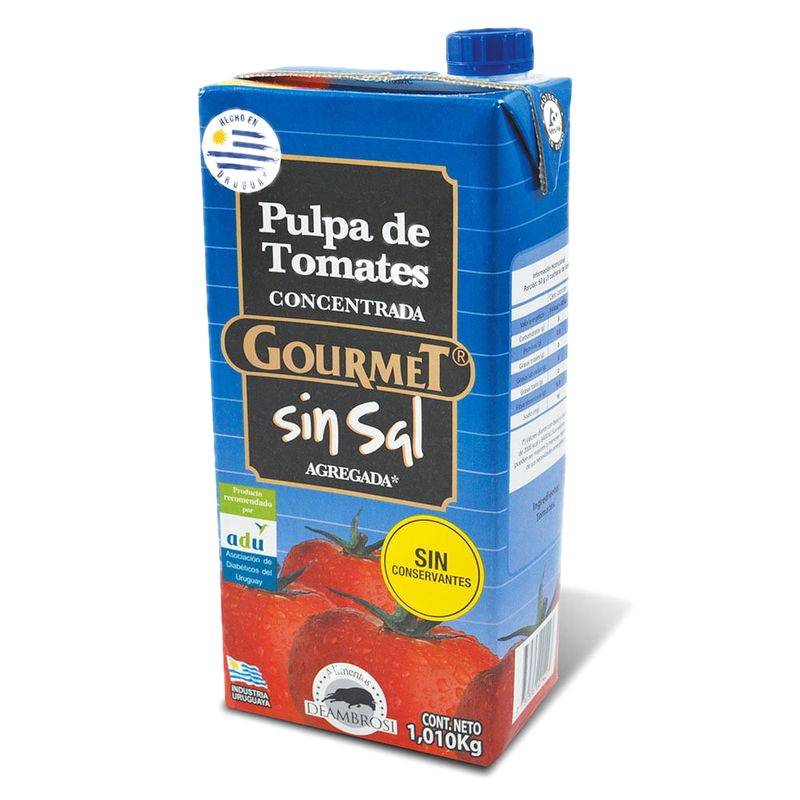 Pulpa De Tomate Gourmet Sin Sal 1.03 Kg