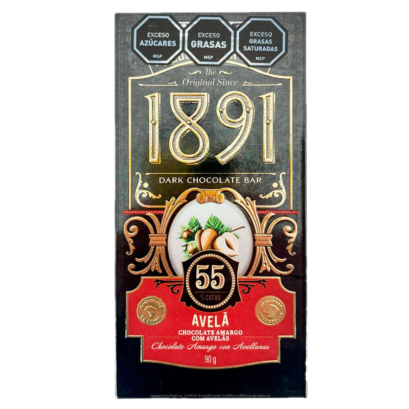 Chocolate Neugebauer Avellanas 1891 90 G