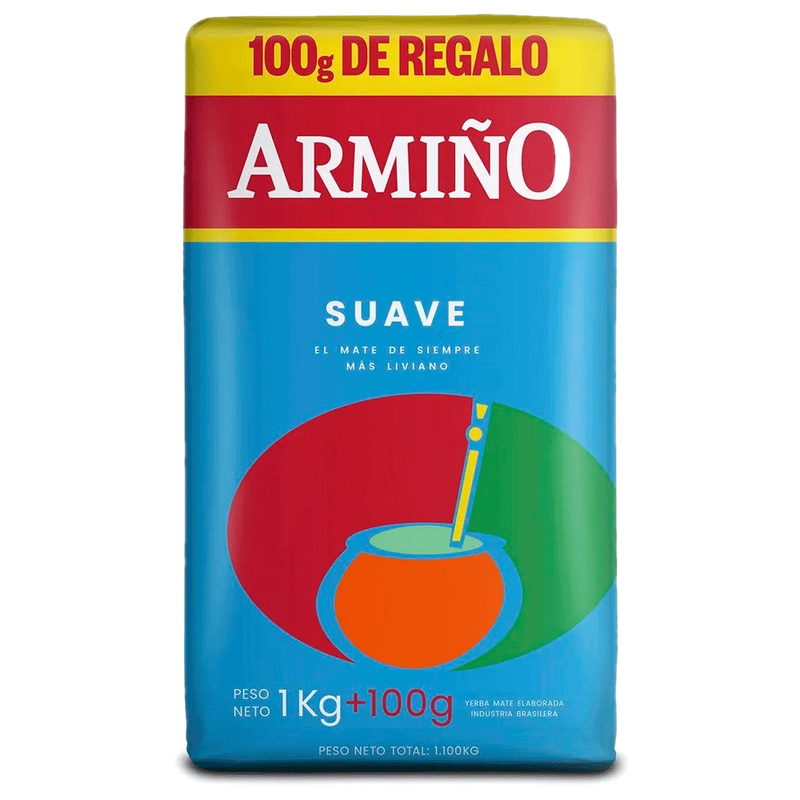 Yerba Armiño Suave 1 Kg + 100 G De Regalo