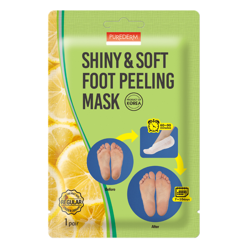 Purederm Máscara Peeling Shiny & Soft Foot