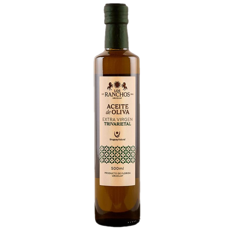 Aceite De Oliva Los Ranchos Extra Virgen Trivarietal 500 Ml