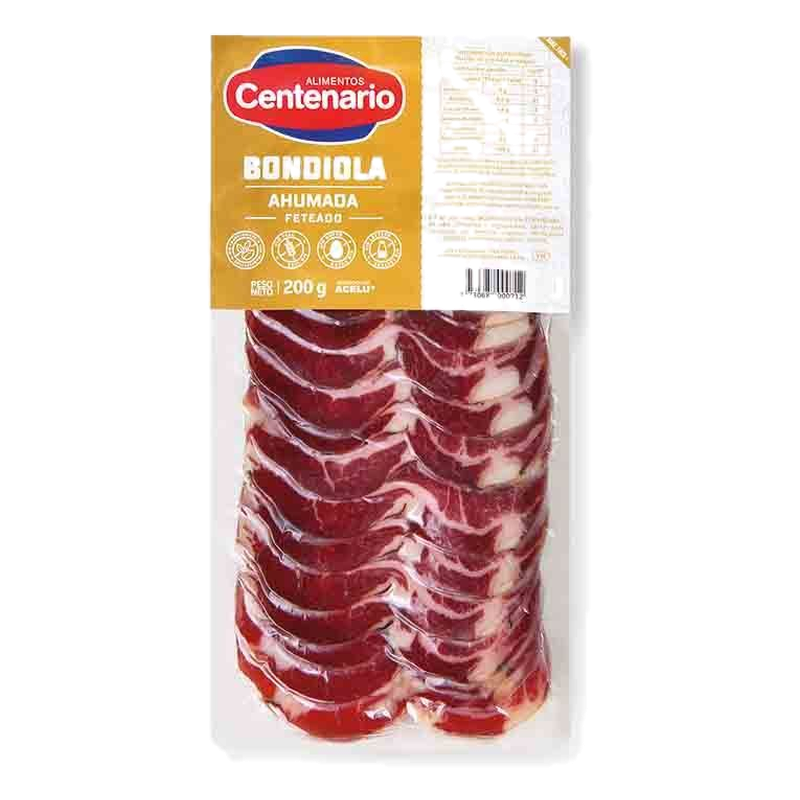 Bondiola En Fetas Vacio Centenario 200 G