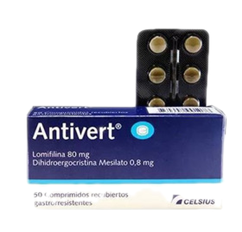 Antivert 80+.8mg [50 Comp.]