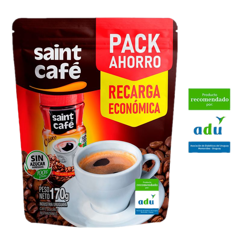 Café Soluble Saint Recarga 170 G