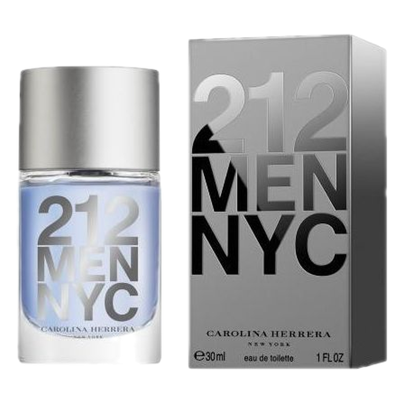 Perfume Carolina Herrera 212 Men Edt 30 Ml
