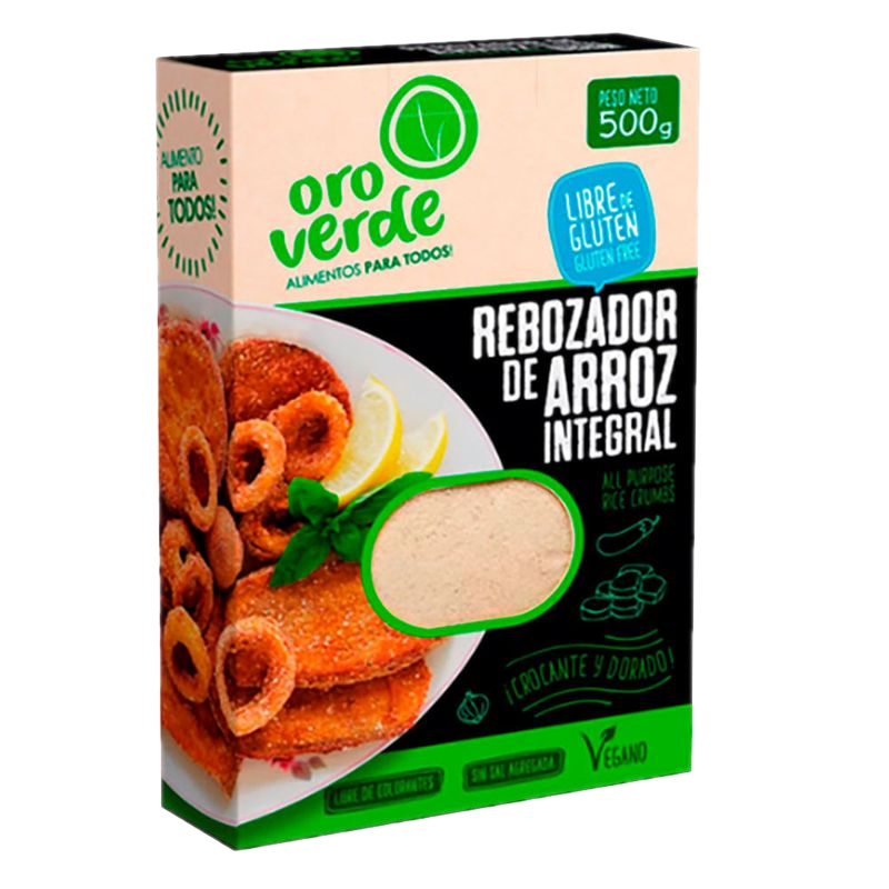 Rebozador De Arroz Oro Verde 500 G