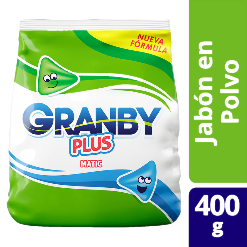 Jabón En Polvo Granby Matic 400 G