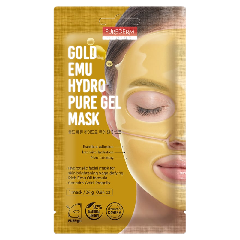 Máscara Purederm Gold Gel Mask 1 Unidad
