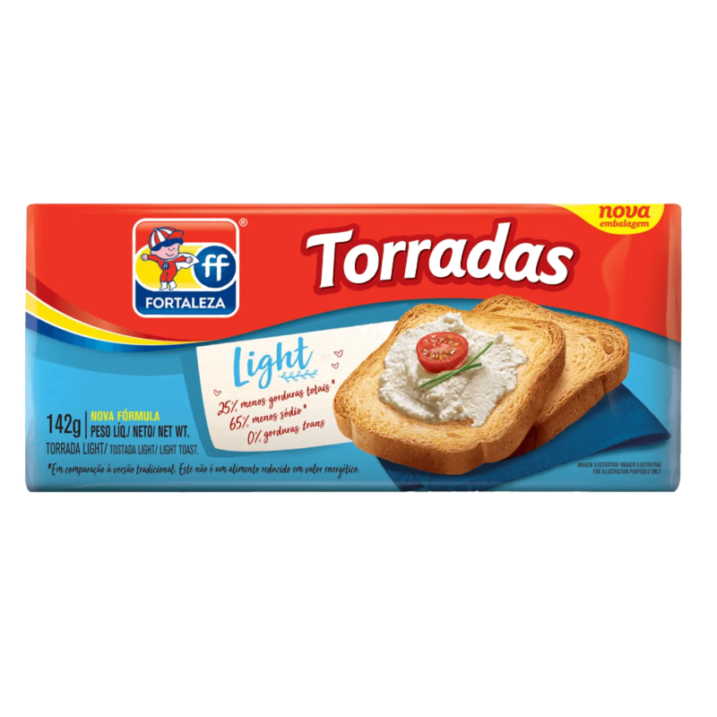 Tostadas Fortaleza Light 142 G