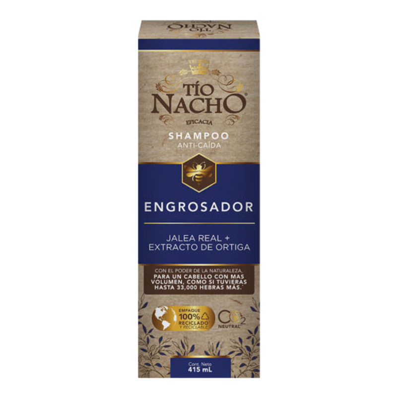 Shampoo Tío Nacho Engrosador 415 Ml