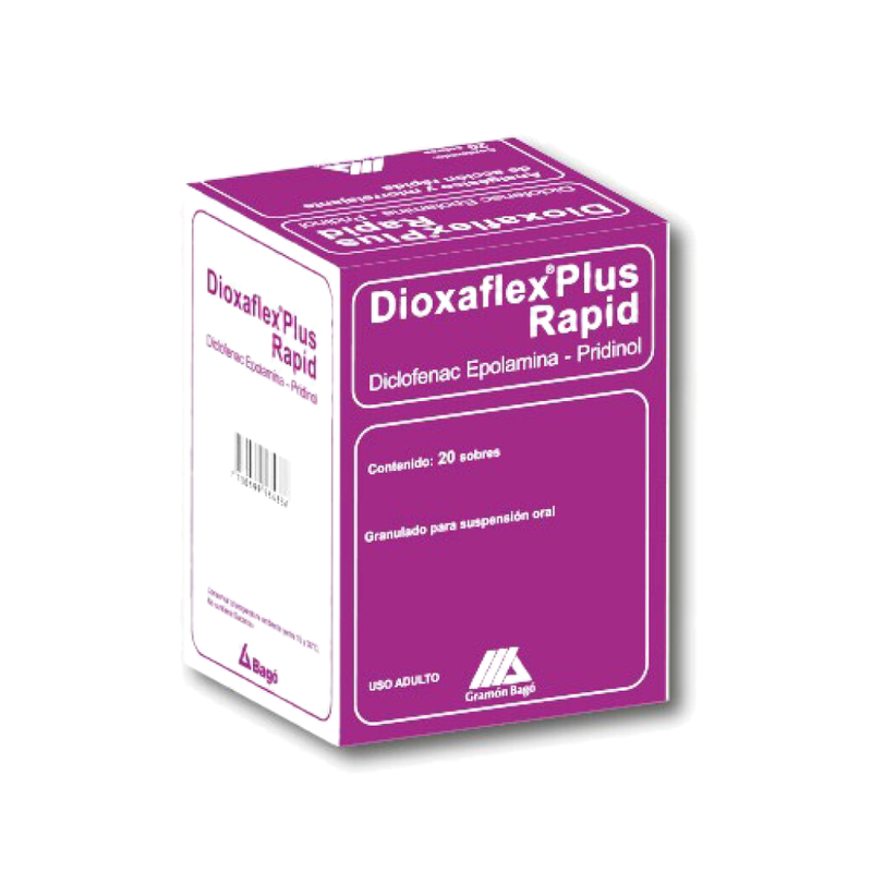 Dioxaflex Plus Rapid 20 Sobres