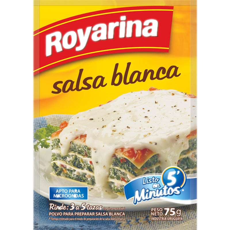 Salsa blanca ROYARINA 75 g