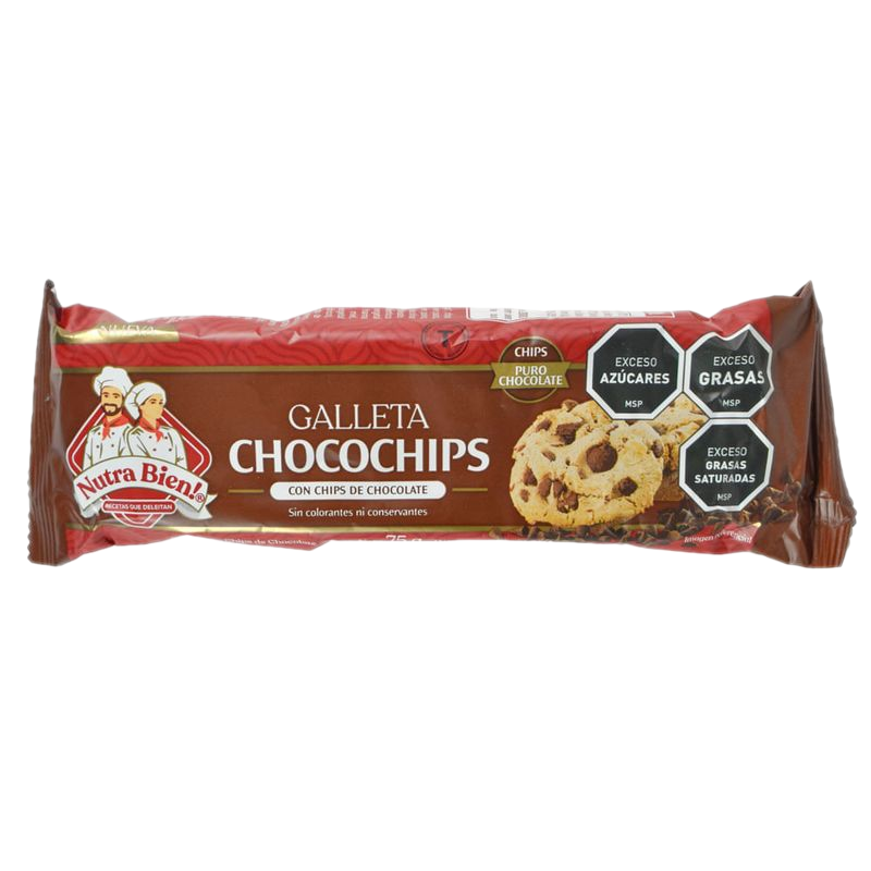Galletitas Nutra Bien Avena Y Chocolate 75 G