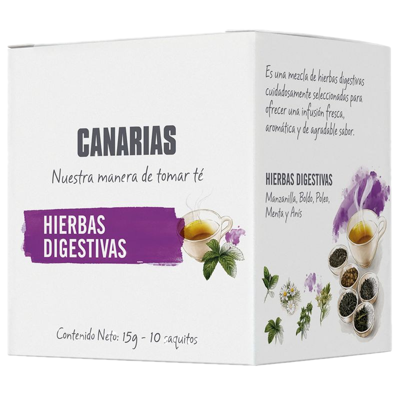 Te Canarias Hierbas Digestivas 10 Unidades