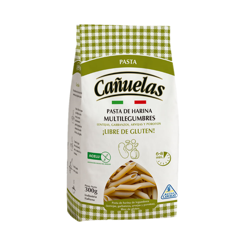 Pasta Cañuelas Multilegumbres Sin Tacc 300 G