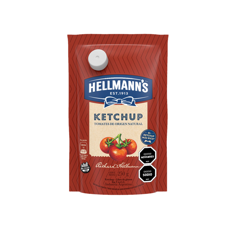 Ketchup Hellmanns Doypack 250cc